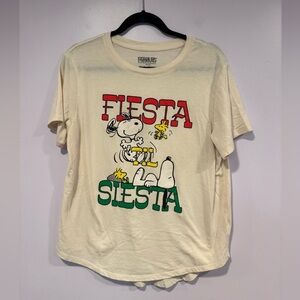 Fiesta‎ then Siesta Peanuts snoopy tshirt
